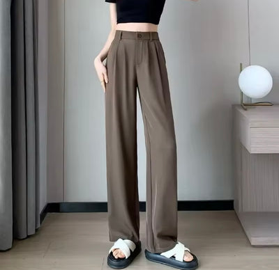Sleek Pleated Trousers