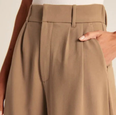 Sleek Pleated Trousers